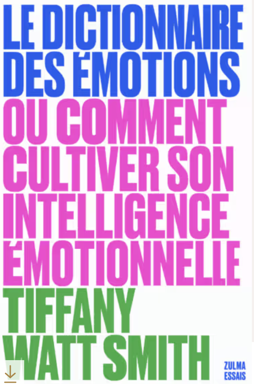 Le dictionnaire des émotions