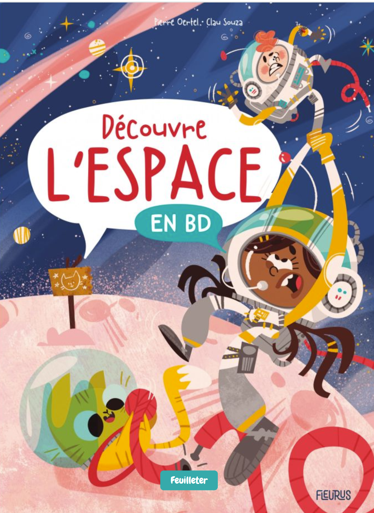 Découvre l'espace en BD