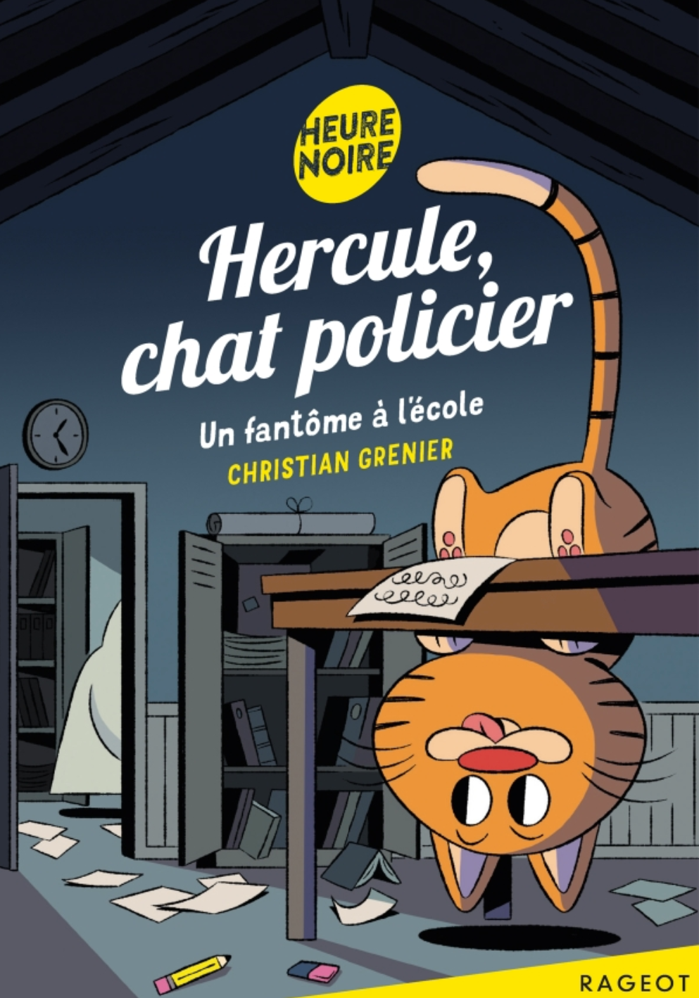 Hercule, chat policier: un fantôme à lécole