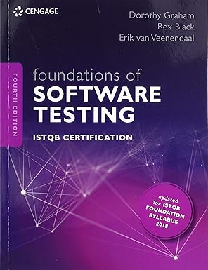 Foundations of Software Testing