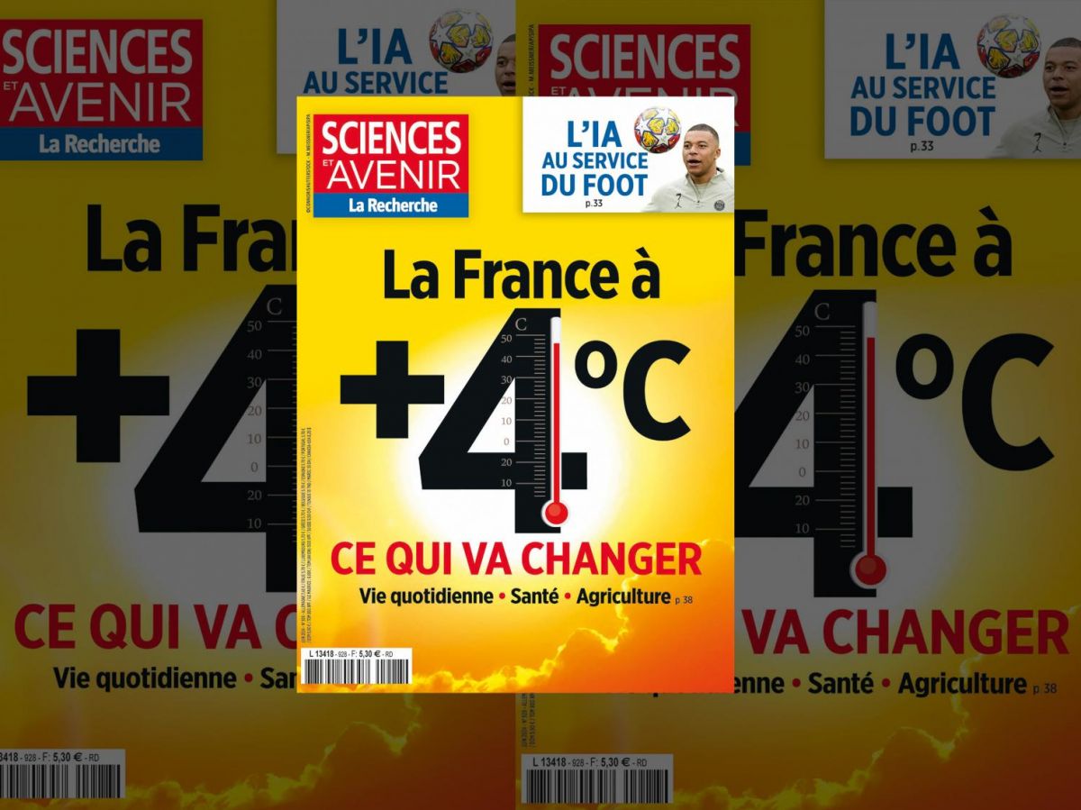 Sciences et Avenir : La France à +4°C